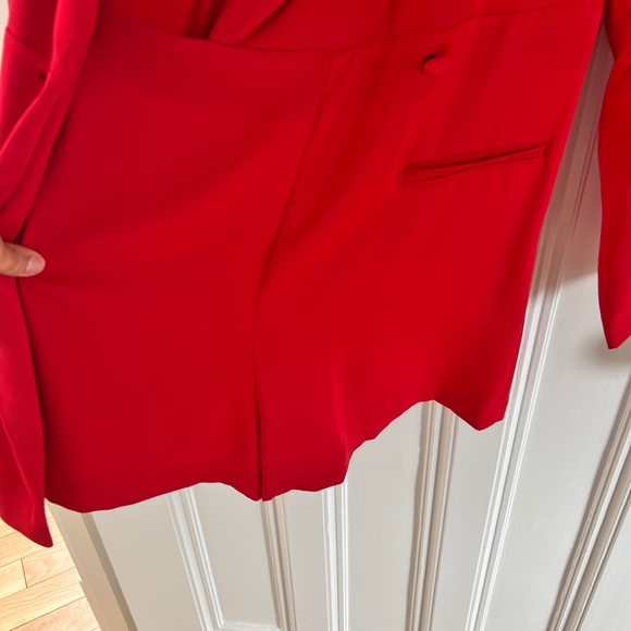Nwt Zara red jumpsuit - Picture 2 of 5